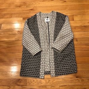 Old Navy Black and White Sweater Jacket
